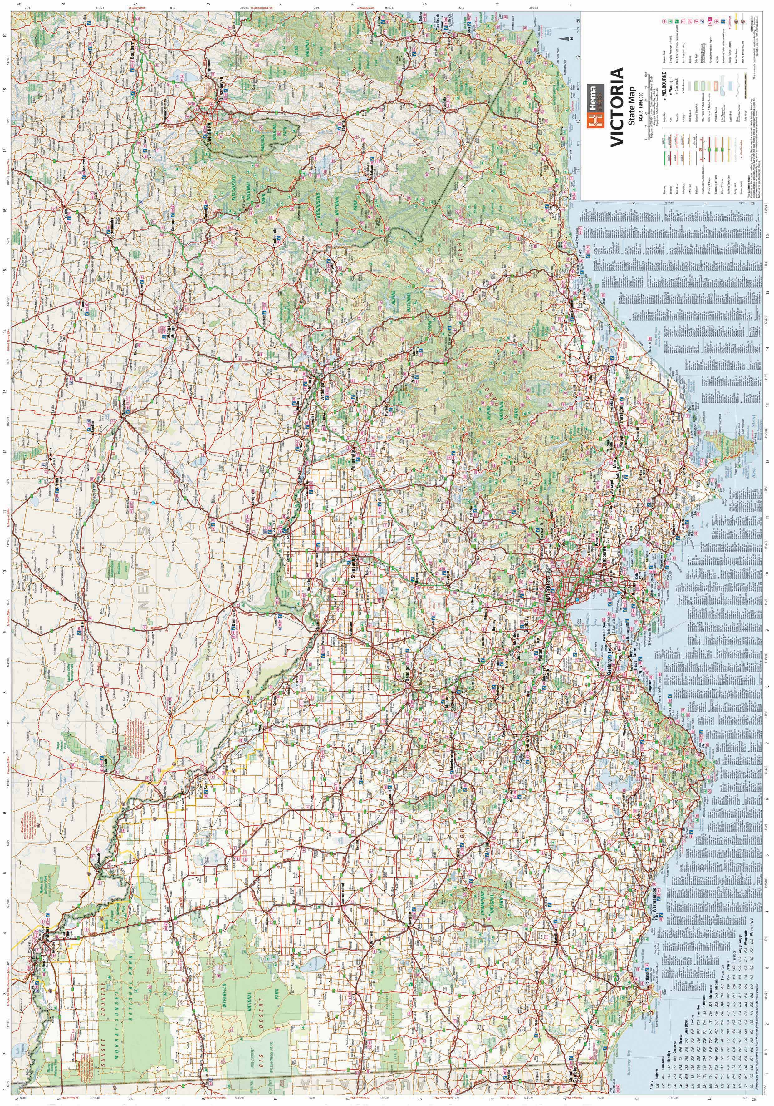 Hema Maps | Victoria State Map