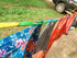 Slide n' Dry Pegless Clothesline | Ultimate Camping Clothesline Rainbow