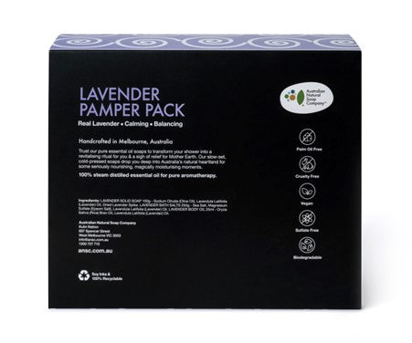 Lavender Pamper Pack | The Australian Natural Soap Company