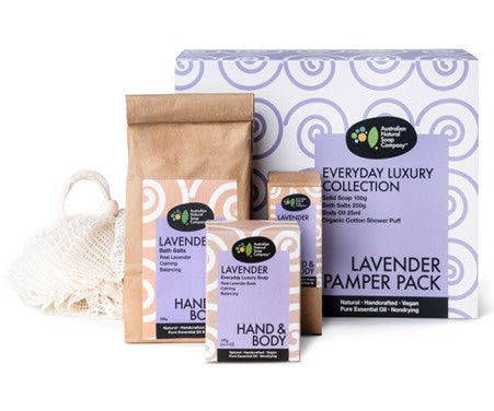 Lavender Pamper Pack | The Australian Natural Soap Company