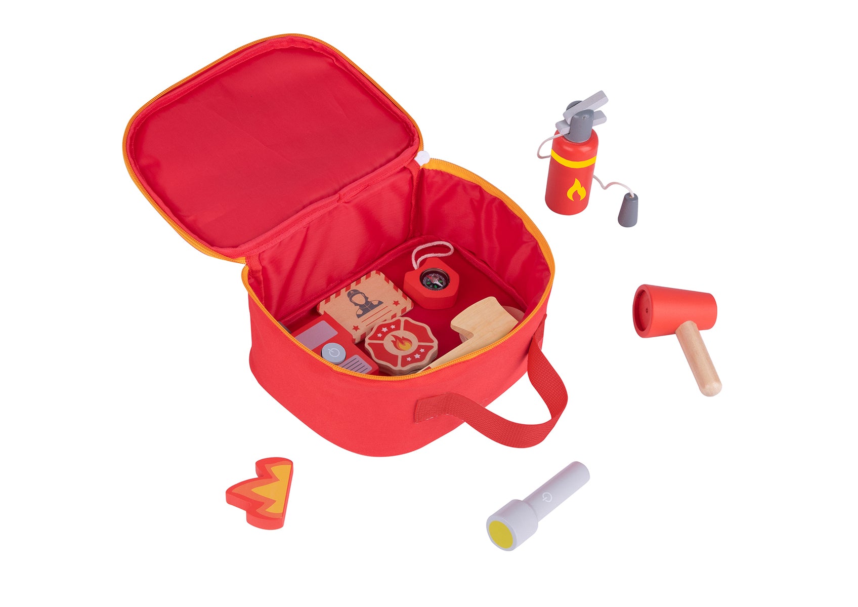 Firefighter Play Set in Carry Bag