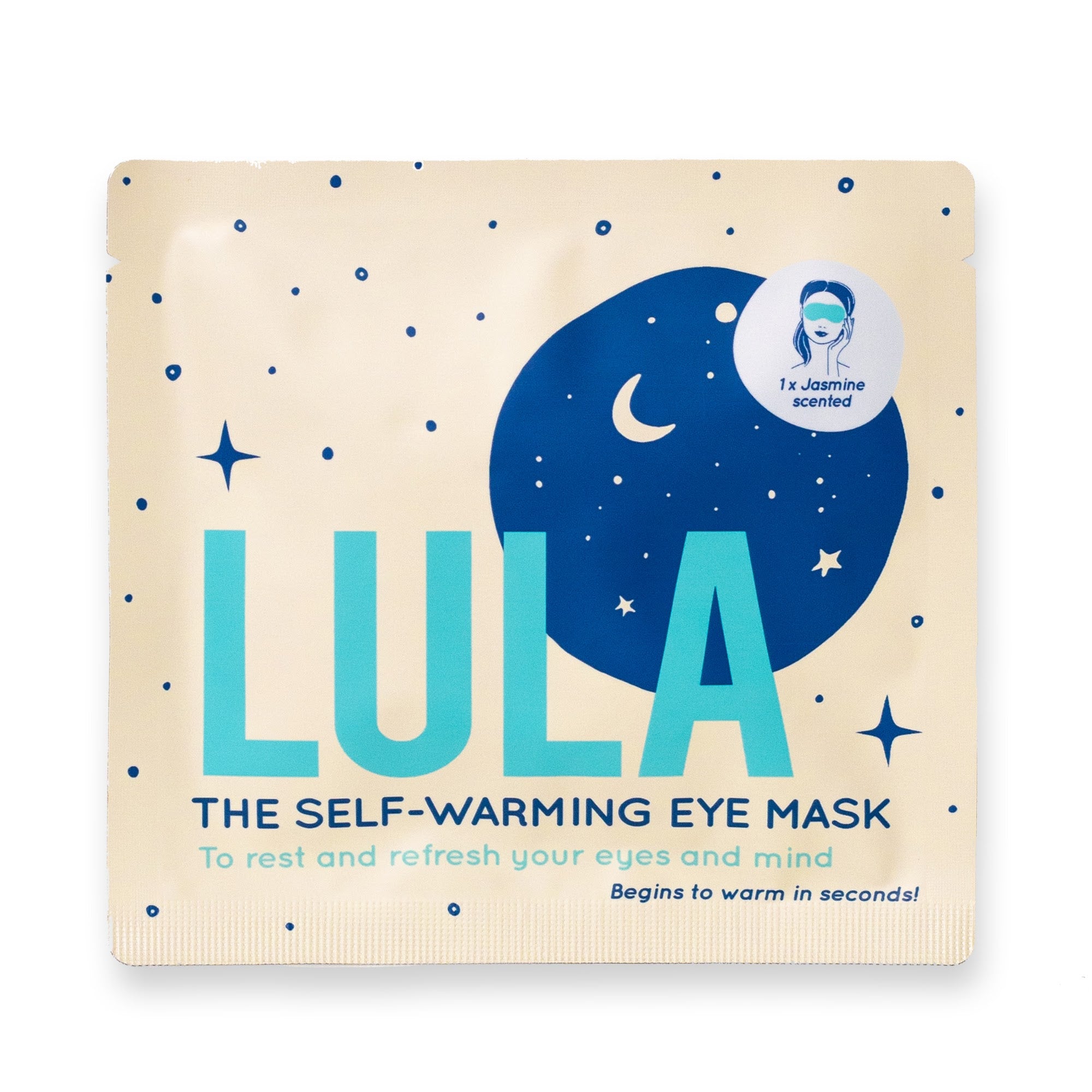 Lula Eye Mask | Jasmine Self-Warming 5 x Masks