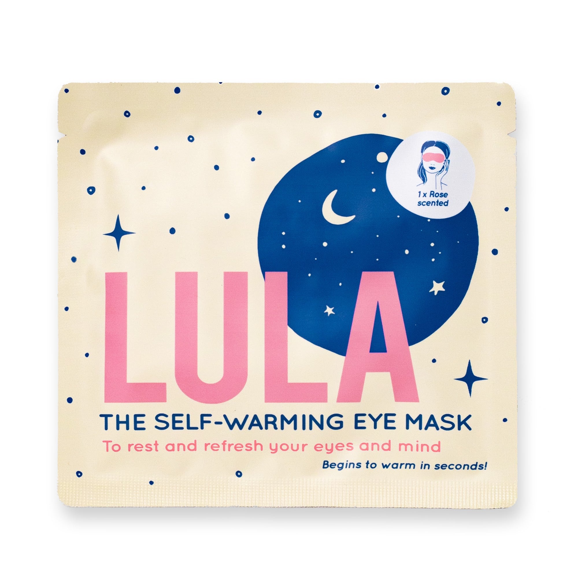 Lula Eye Mask | Rose Self-Warming 5 x Masks