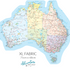 Map of Australia Sticker - EXTRA LARGE UV Outdoors OR Fabric