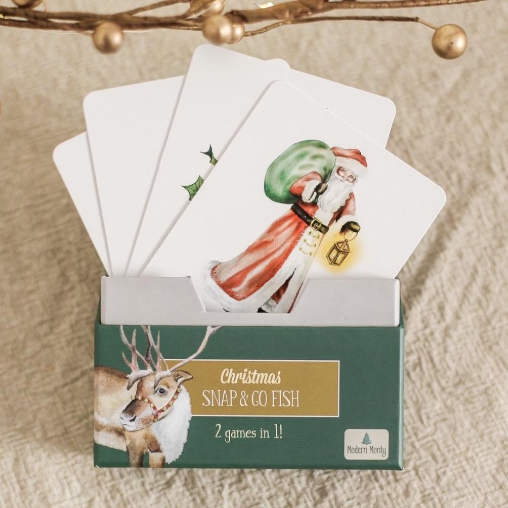 Modern Monty Snap & Go Fish | Christmas