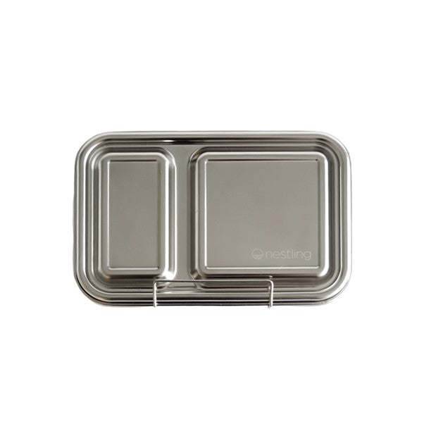 Nestling Stainless Steel DUO Bento Box | Leakproof