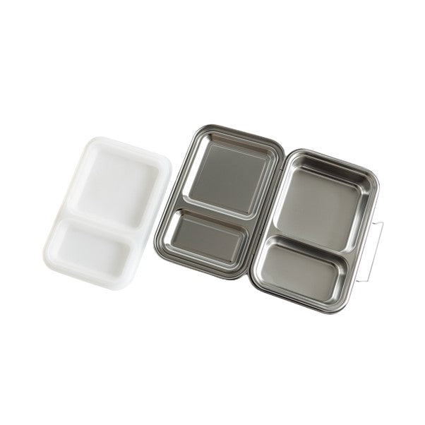 Nestling Stainless Steel DUO Bento Box | Leakproof