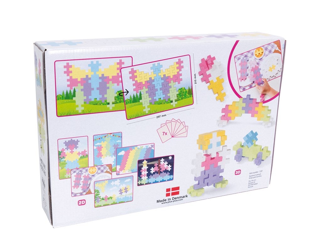 Plus-Plus BIG Picture 60 pcs Puzzle - Pastel