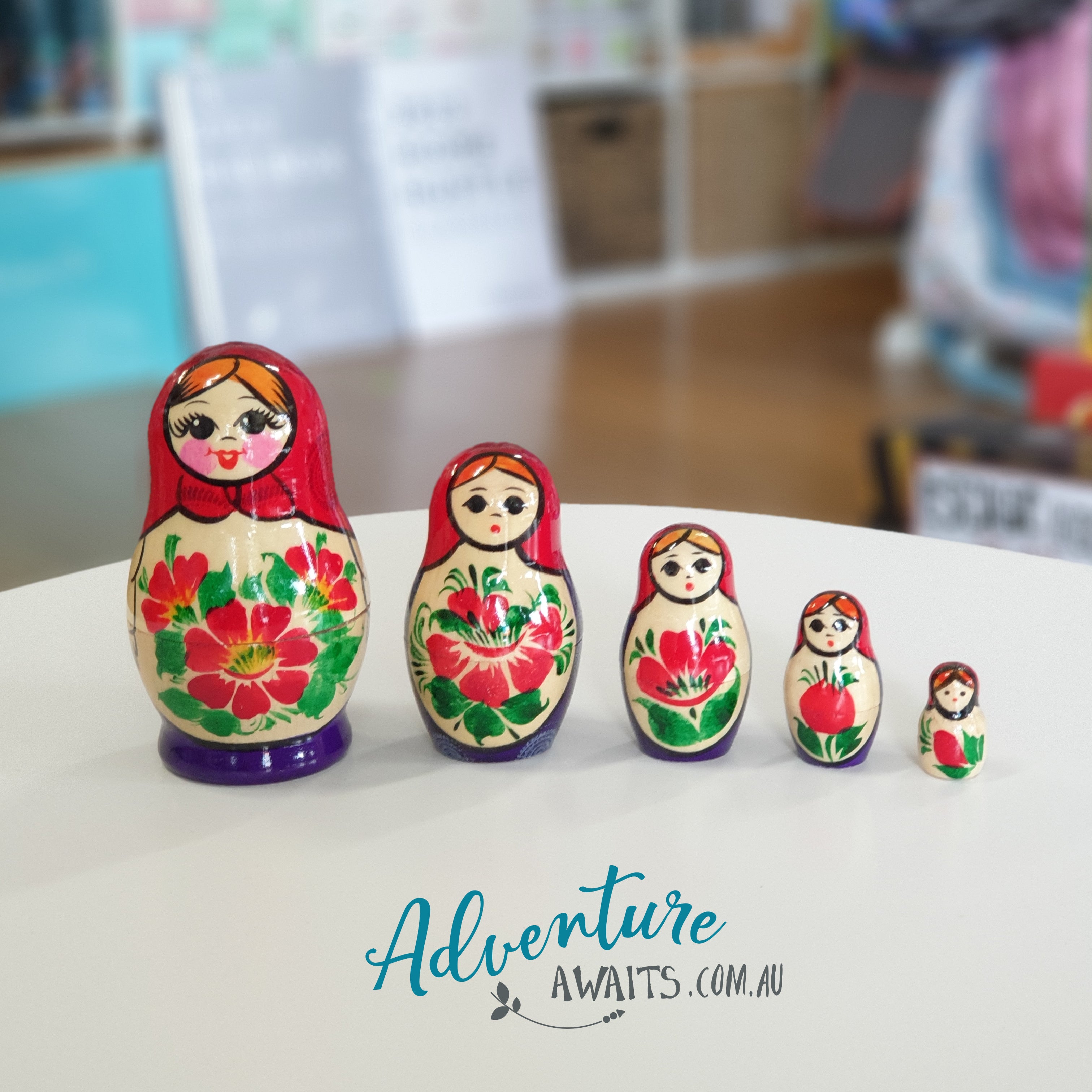 Russian dolls that fit together on sale