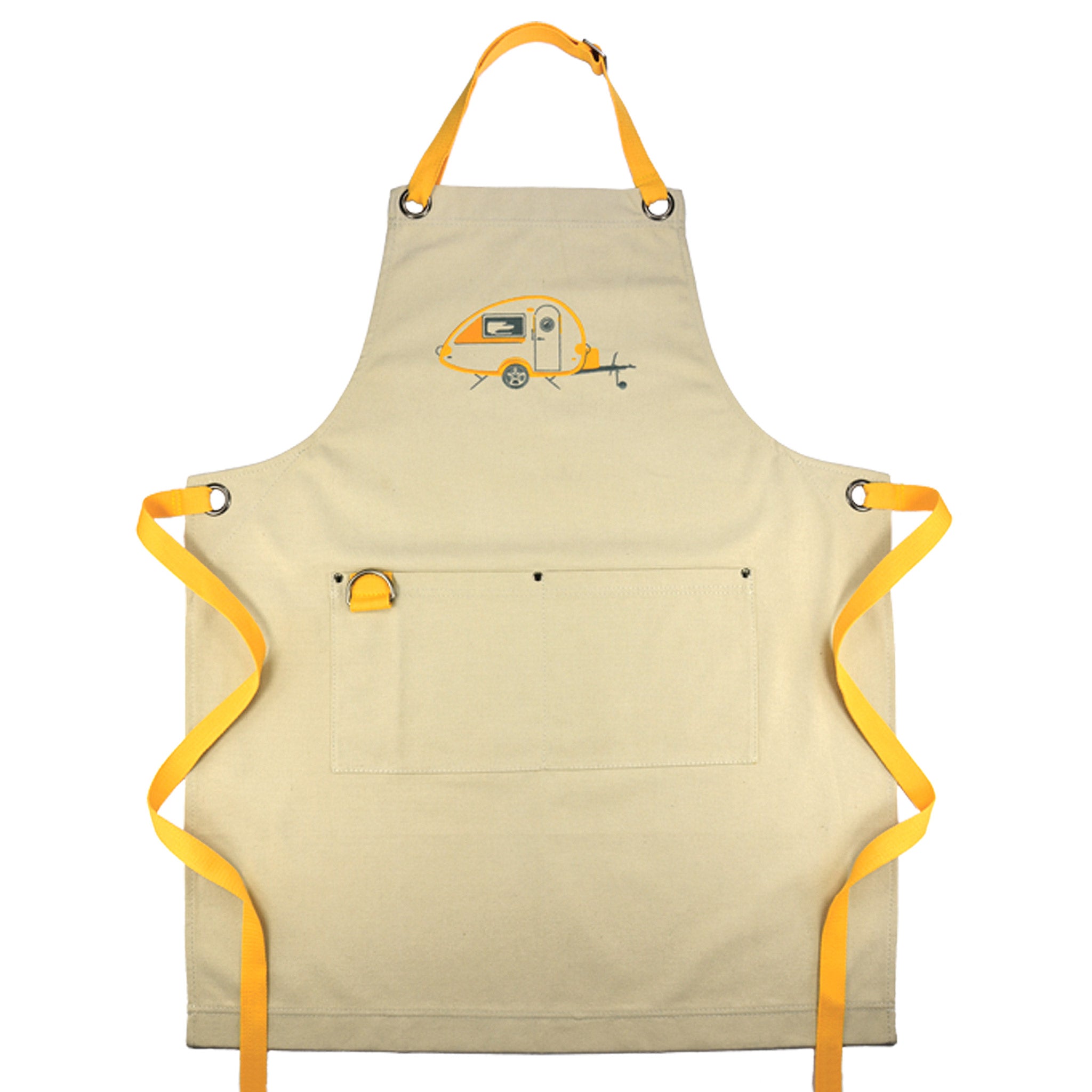 Van Go Embroidered Aprons | Various Caravan Themed Designs & Colours