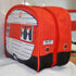 Van Go Toiletry Bag | 'Spring' Mini Red