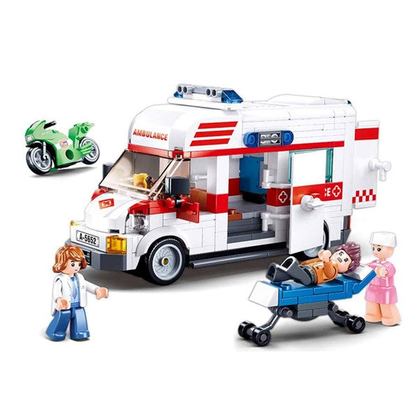 Sluban Bricks - Town Ambulance 328 pcs B1065