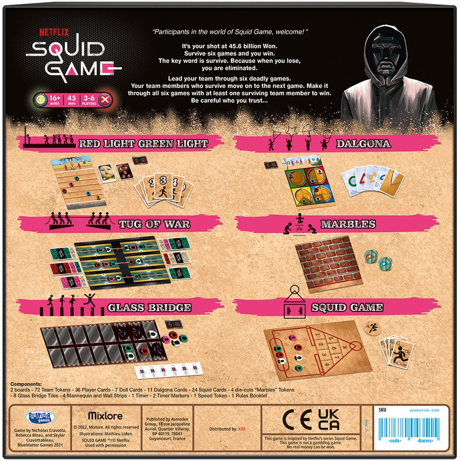 Netflix Squid Game Board Game