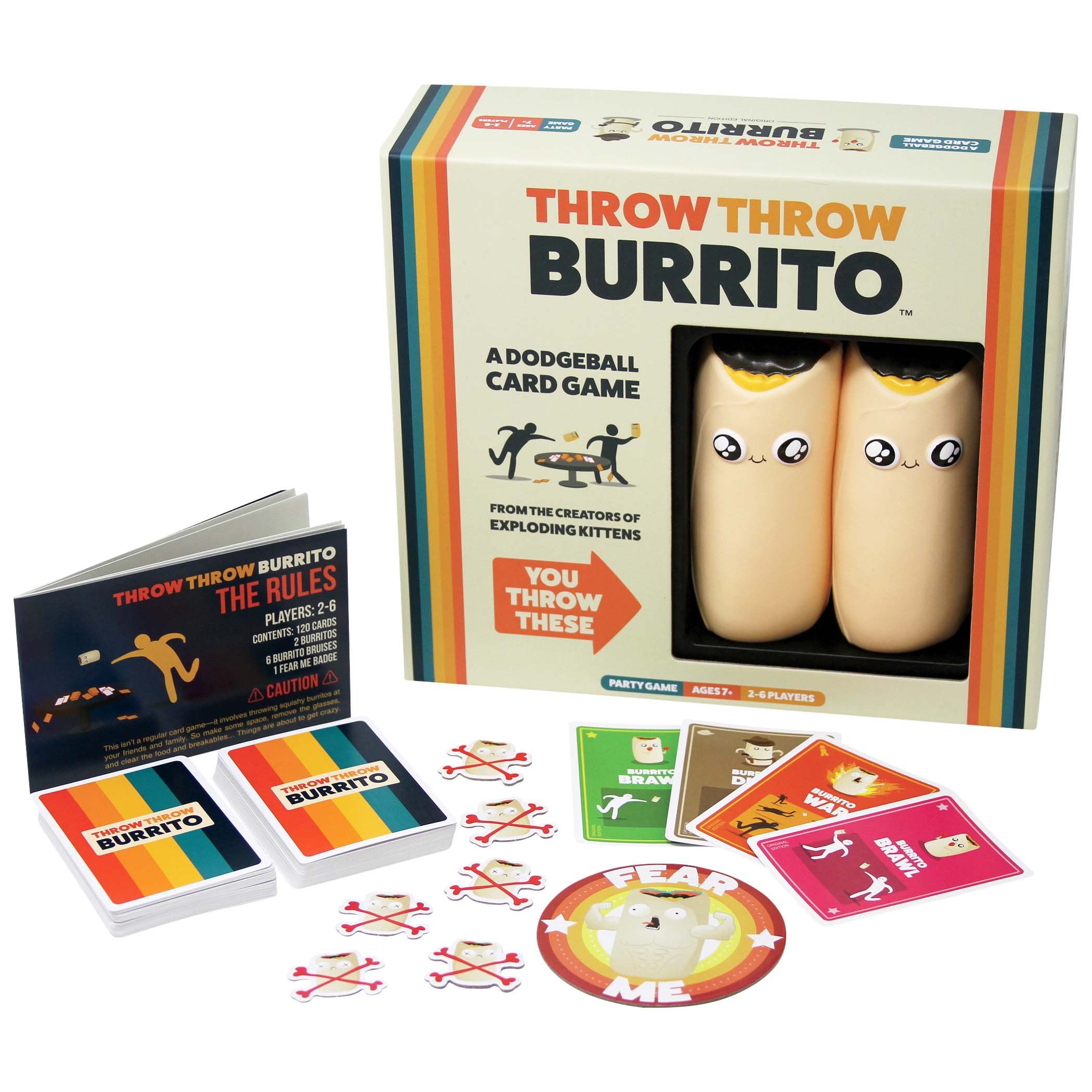 Throw Throw Burrito - A Dodgeball Card Game