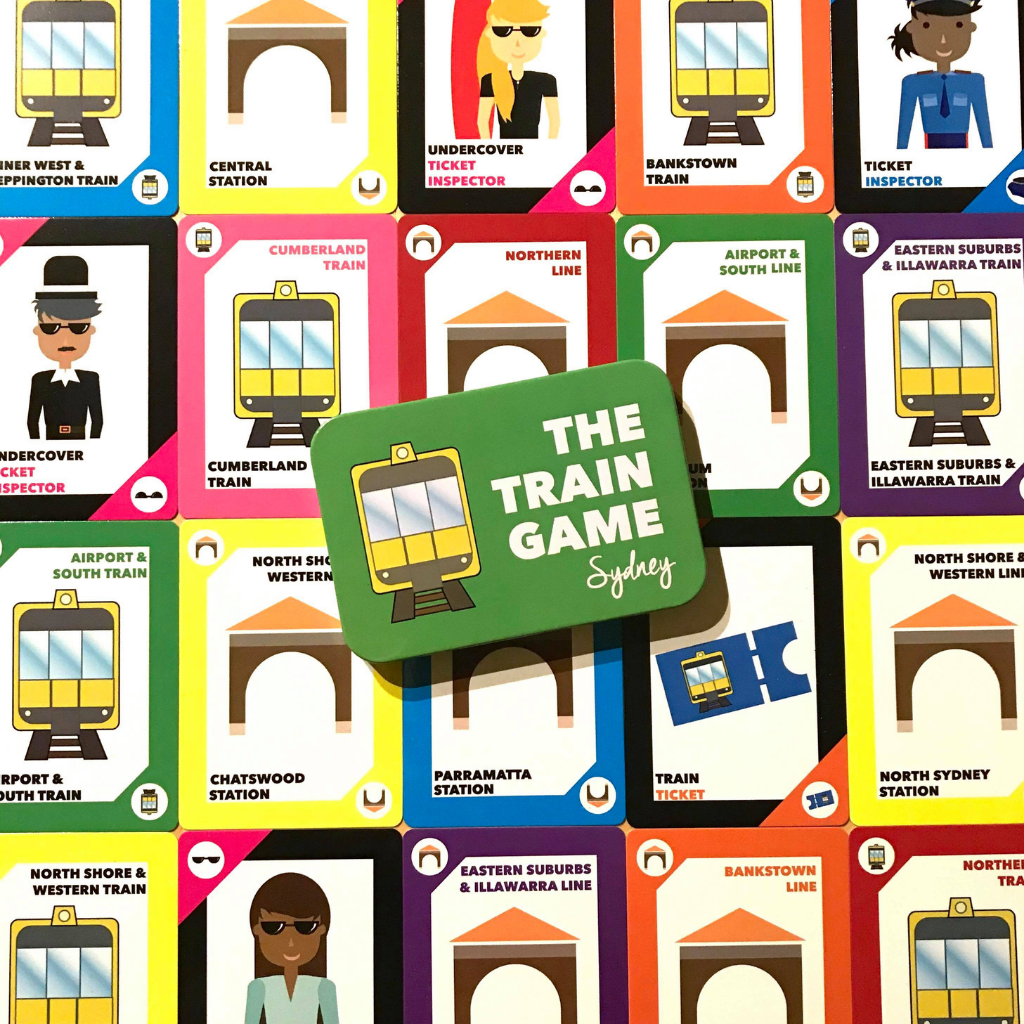 The Train Game Card Game Sydney Trains Family Games Night – Adventure Awaits