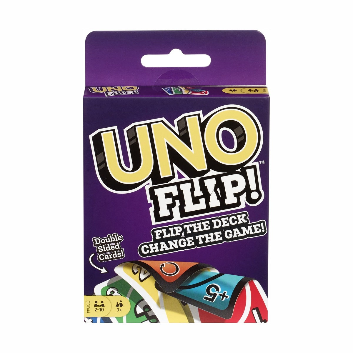 UNO Card Game Flip Twin Pack Set with House Rules for 2-10 Players