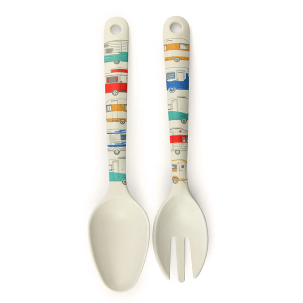 Van Go Bamboo Salad Servers | Seasonal Collection Colour