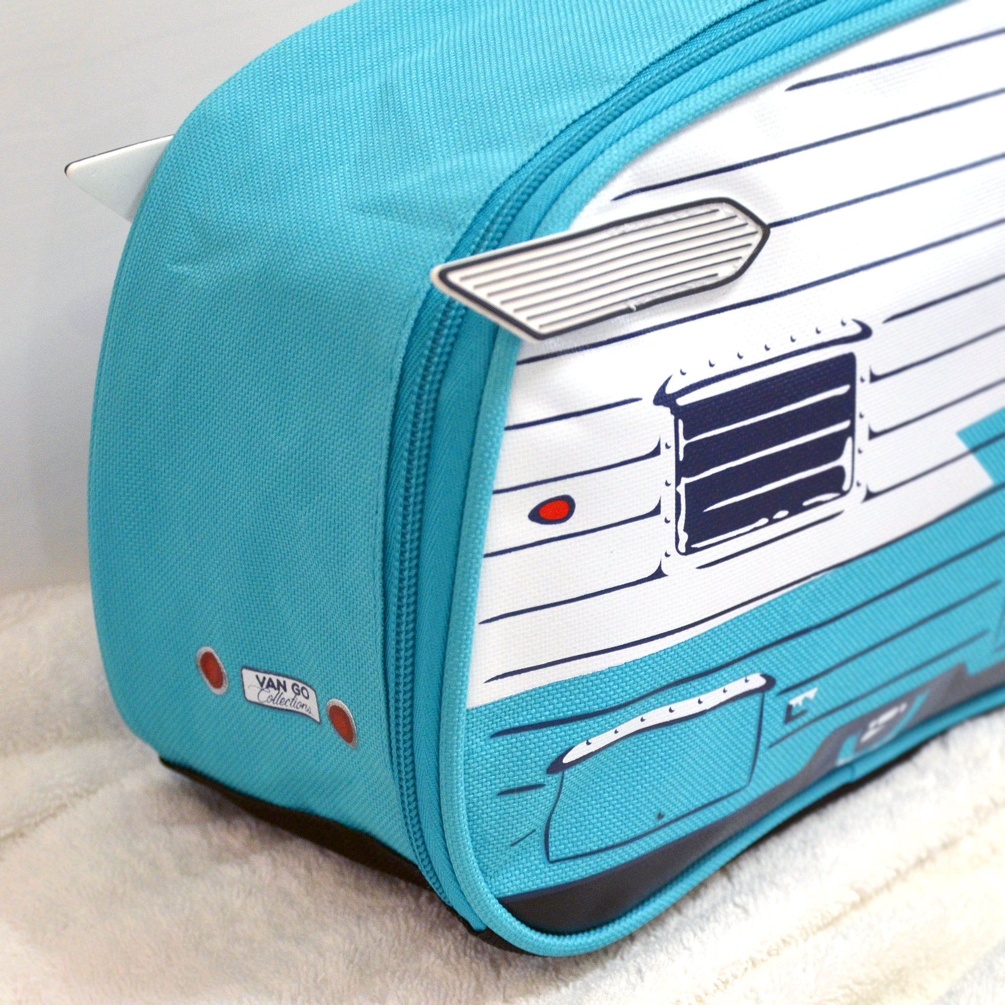 Van Go Toiletry Bag | 'Summer' Wings Teal