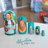 Russian Nesting Dolls |  Large Wizard of Oz