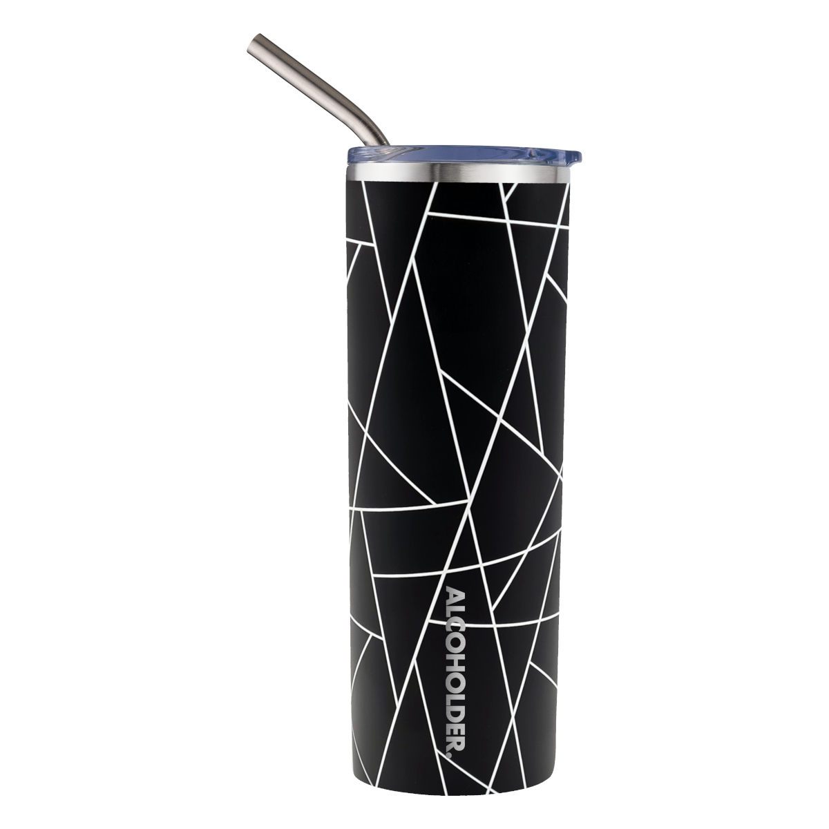 Alcoholder SKNY Slim Insulated Tumbler | Luxe Geo Black or White