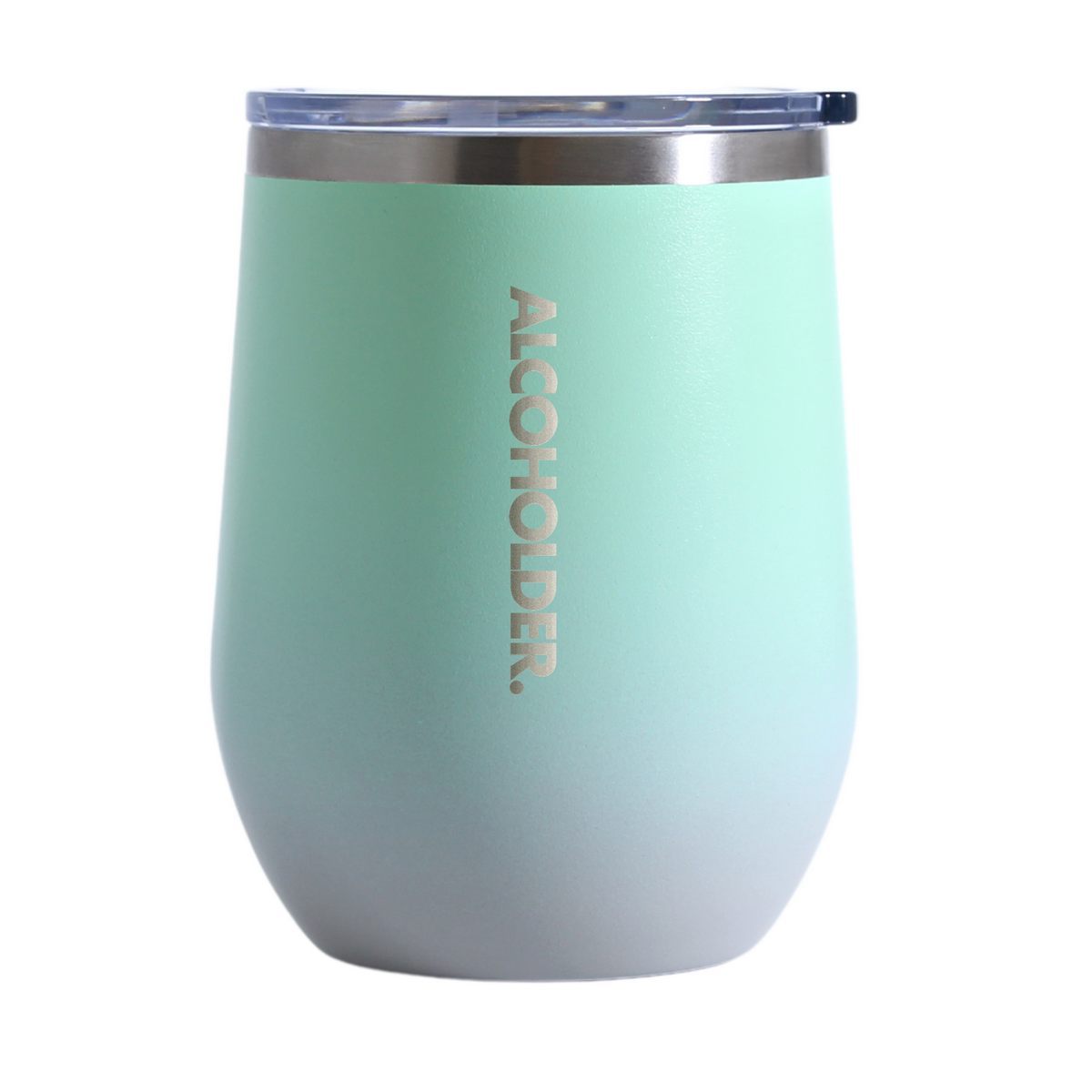 Alcoholder Stemless Insulated Tumbler | Fade - Beach Glass