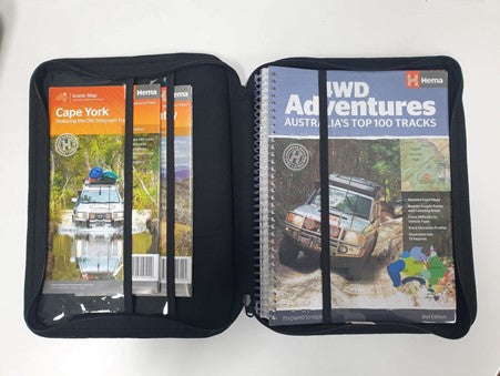 Hema Maps | Atlas & Map Wallet A4