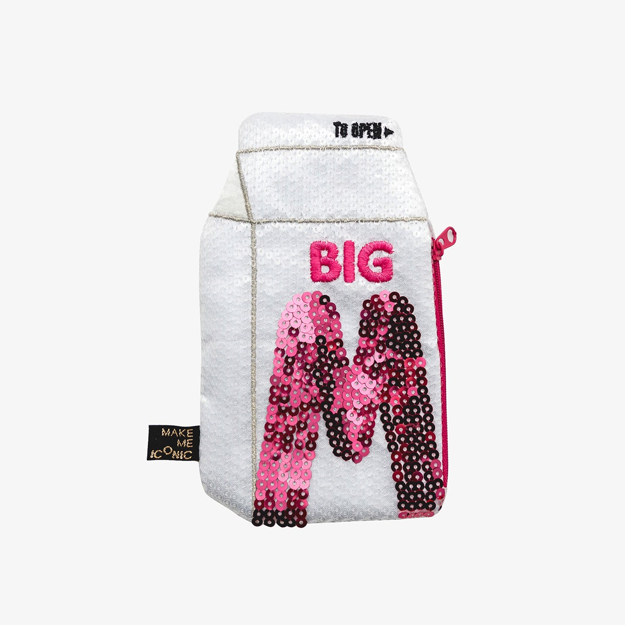 Make Me Iconic Sequin Purse - Big M