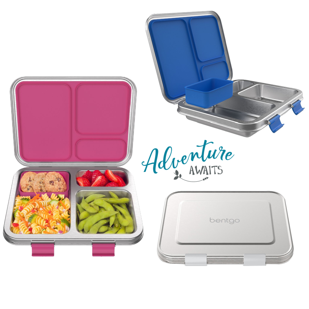 Bentgo Kids Stainless Steel Leak-Resistant Bento Lunch Box