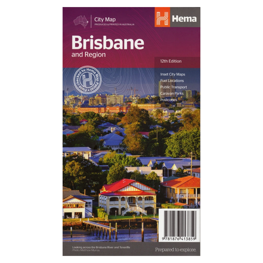 Hema Maps | Brisbane And Region City Map