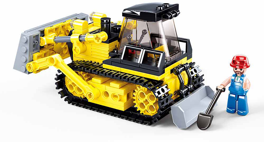 Sluban Bricks Bulldozer 231pcs B0802