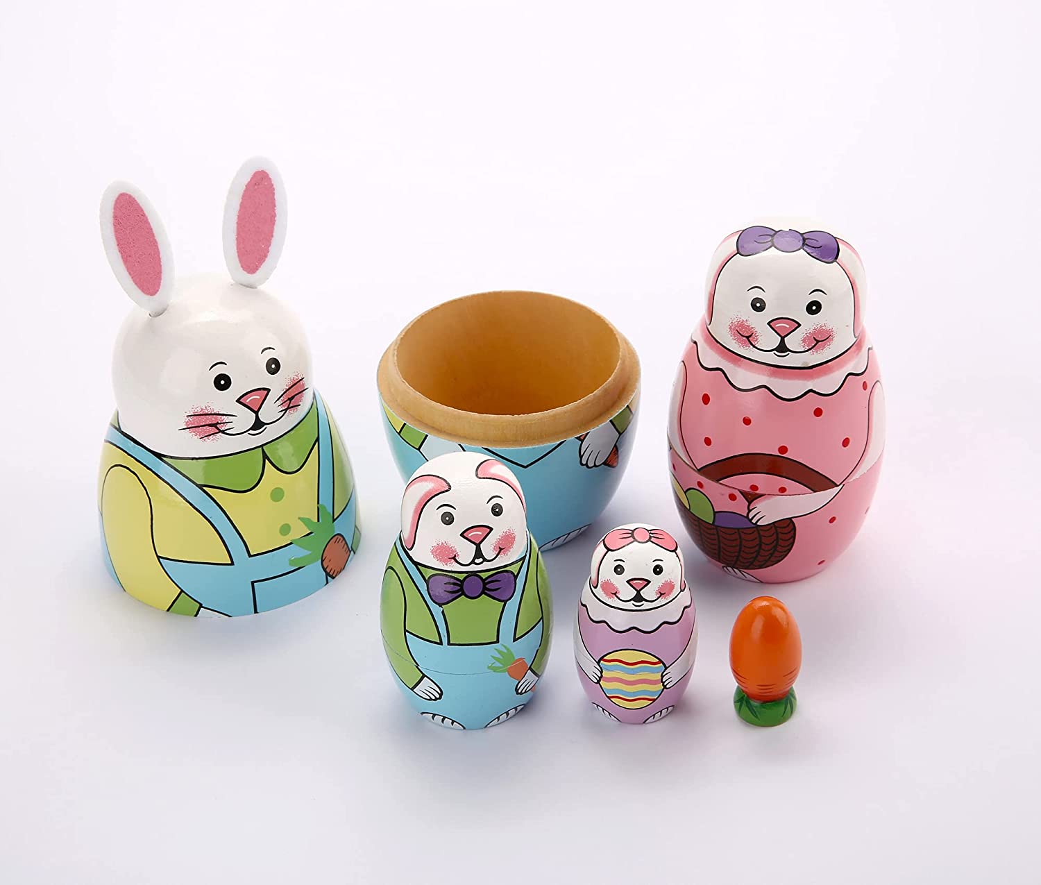 Nesting Dolls | Bunny Rabbit Easter Family