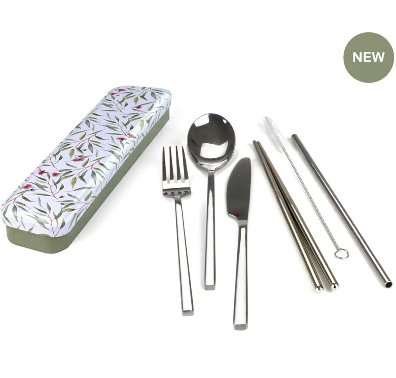 Retro Kitchen Carry Your Cutlery | Eucalyptus