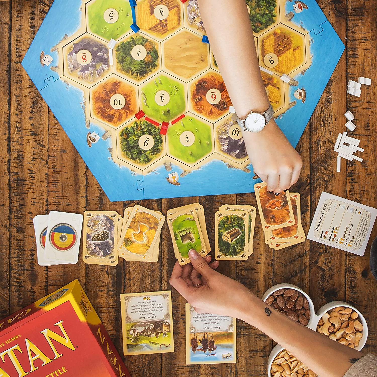 Catan Board Game | Trade Build Settle