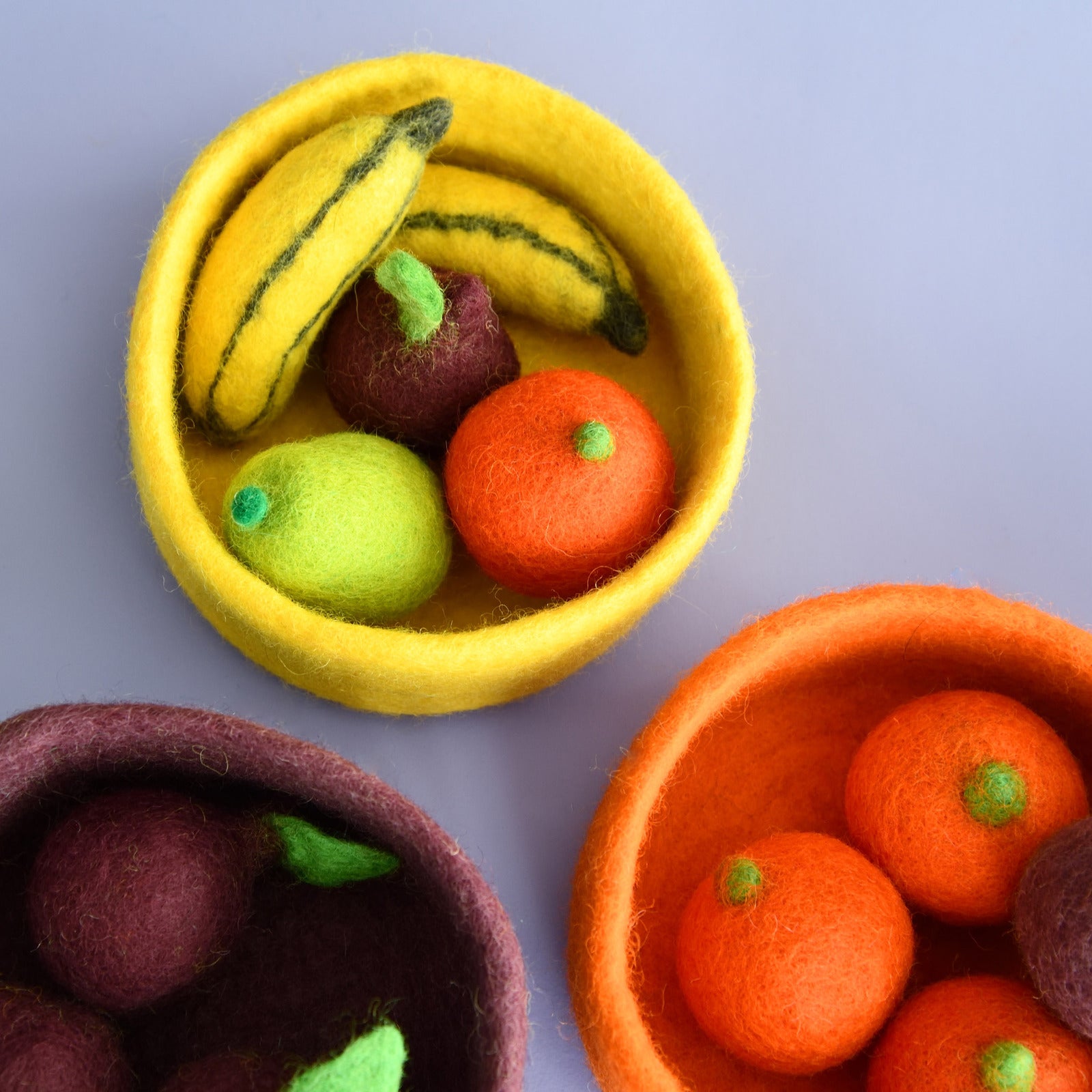 dashdu Felt Fruit Bowl