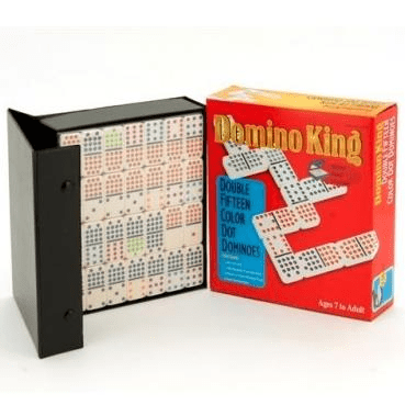 Domino King Double 15's Coloured Dots