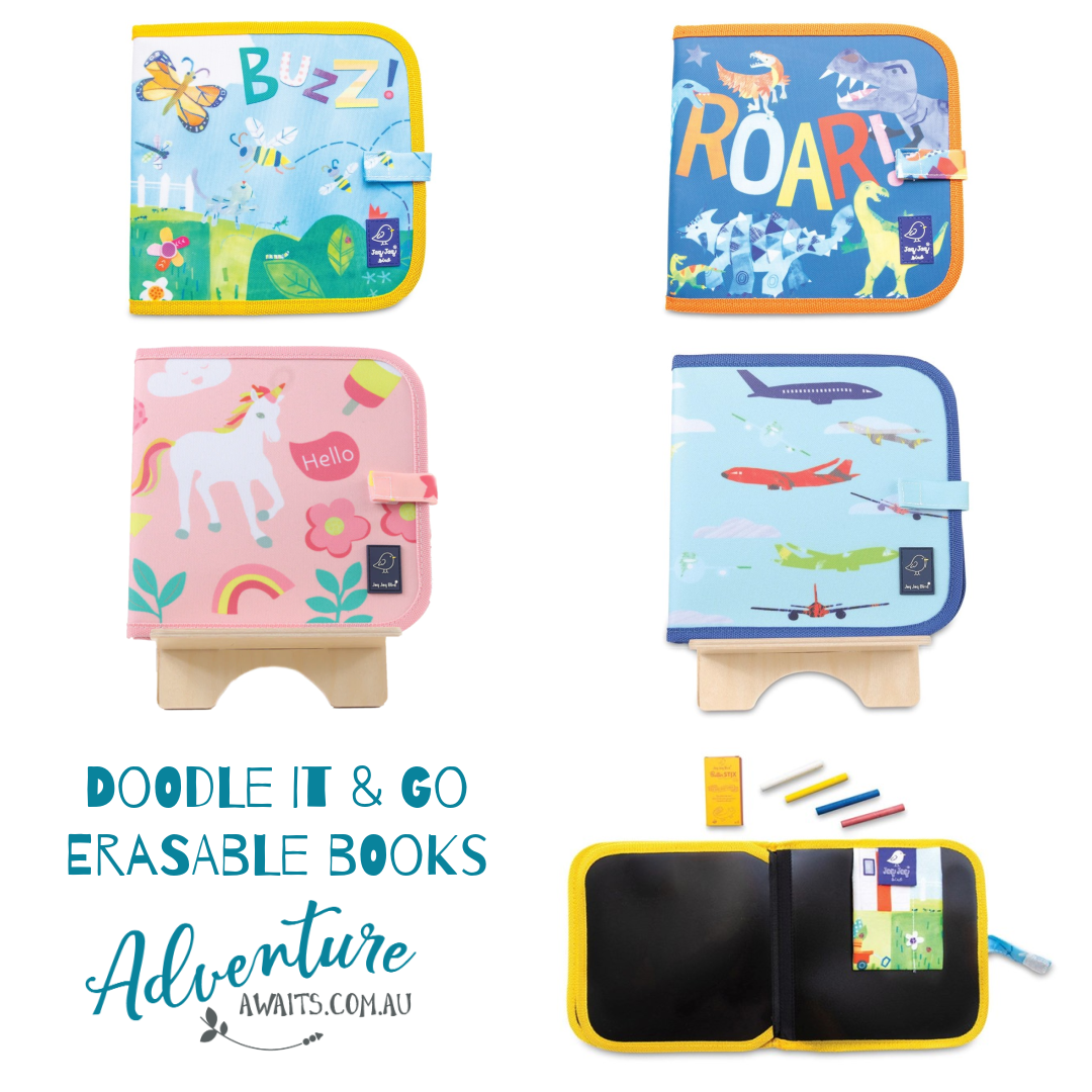 Doodle It & Go Erasable Book