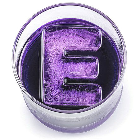 DrinksPlinks Ice Shapes | Letter E