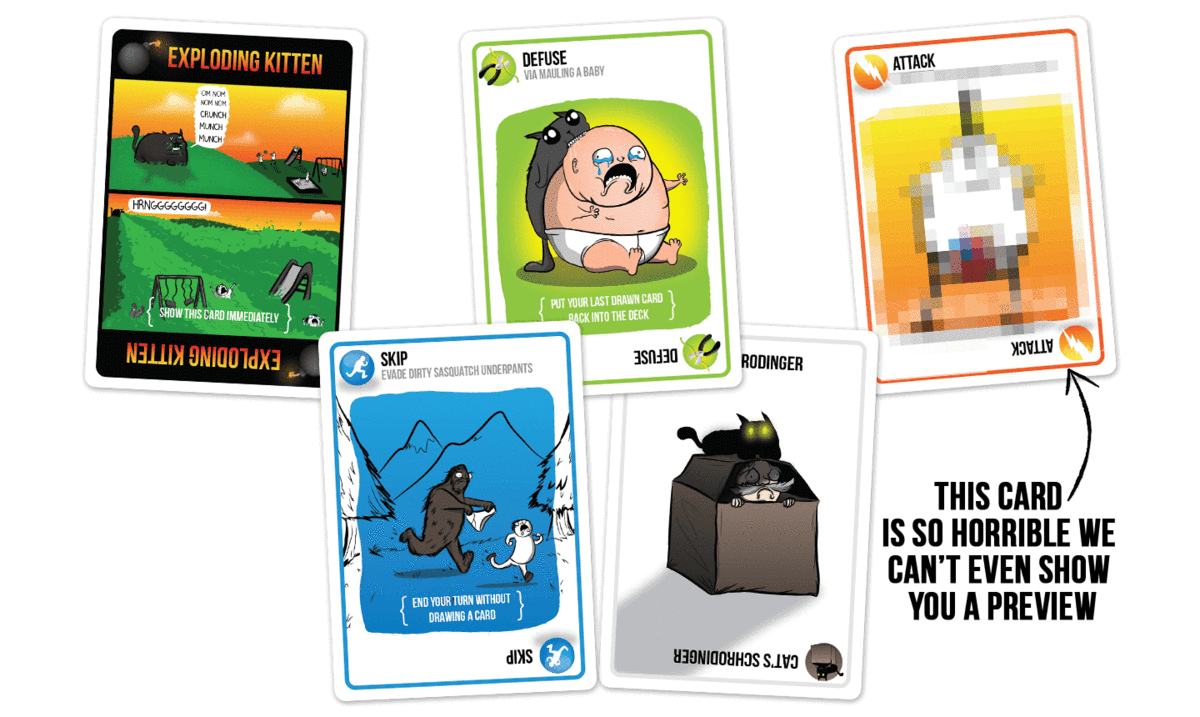 Exploding Kittens - NSFW Adult Edition