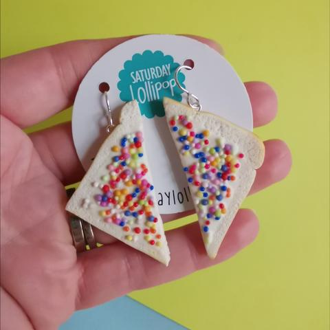 Saturday Lollipop Dangle Earrings | Fairy Bread