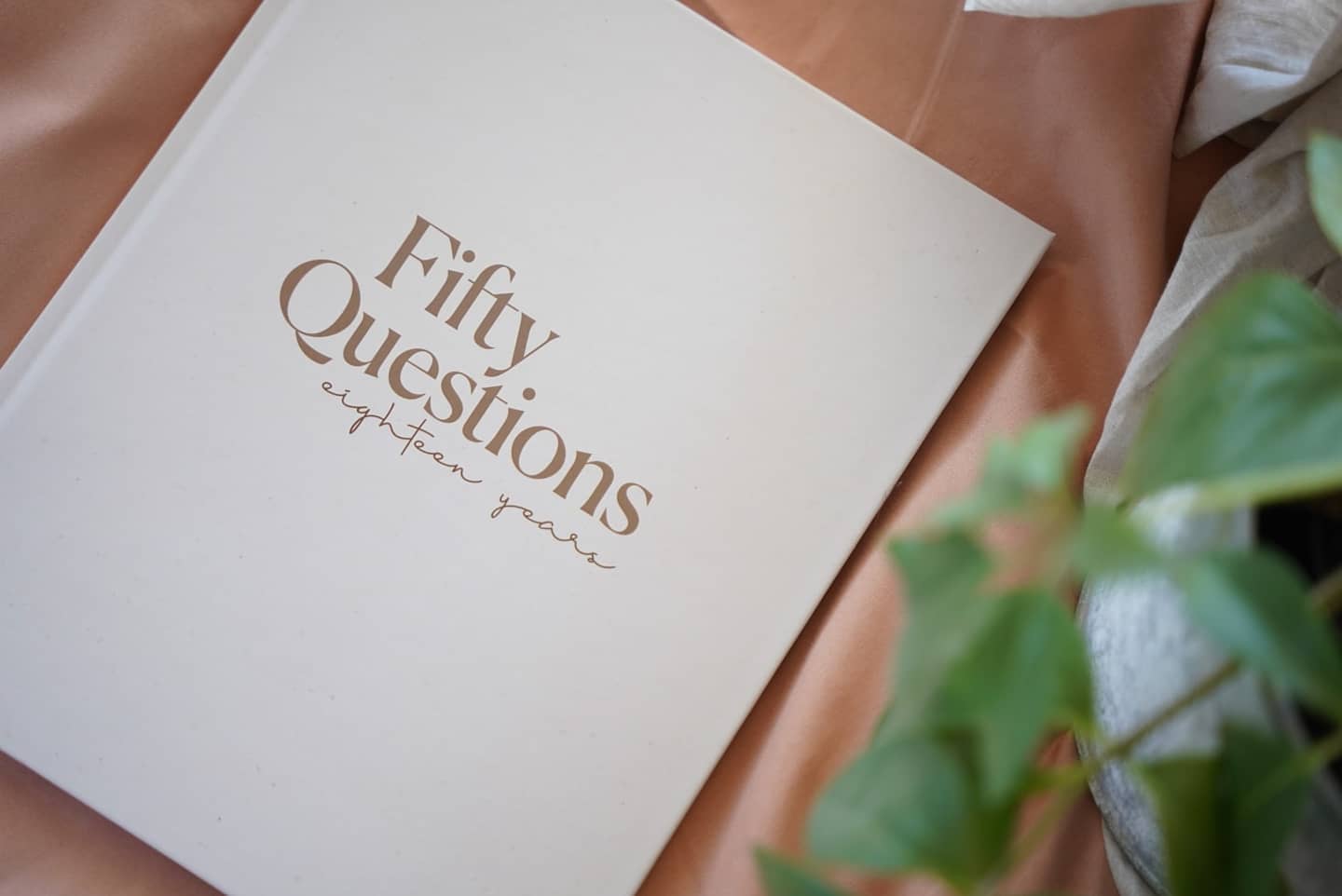 Fifty Questions Eighteen Years Book by The Tiny Little Dreamer