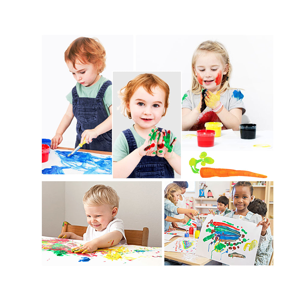 Finger Painting Set - 6 Paints