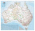 Hema Wall Maps 2 in 1 Twin Pack - Australia & The World Map