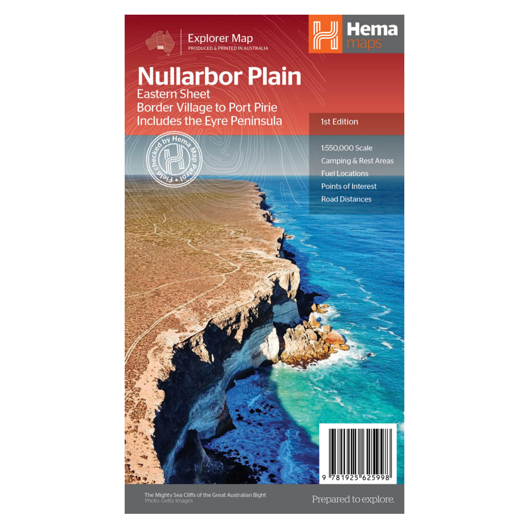 Hema Maps | Nullarbor Plain Eastern Map Explorer Map