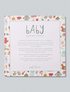 Write To Me | Baby Keepsake Capsule. Oatmeal