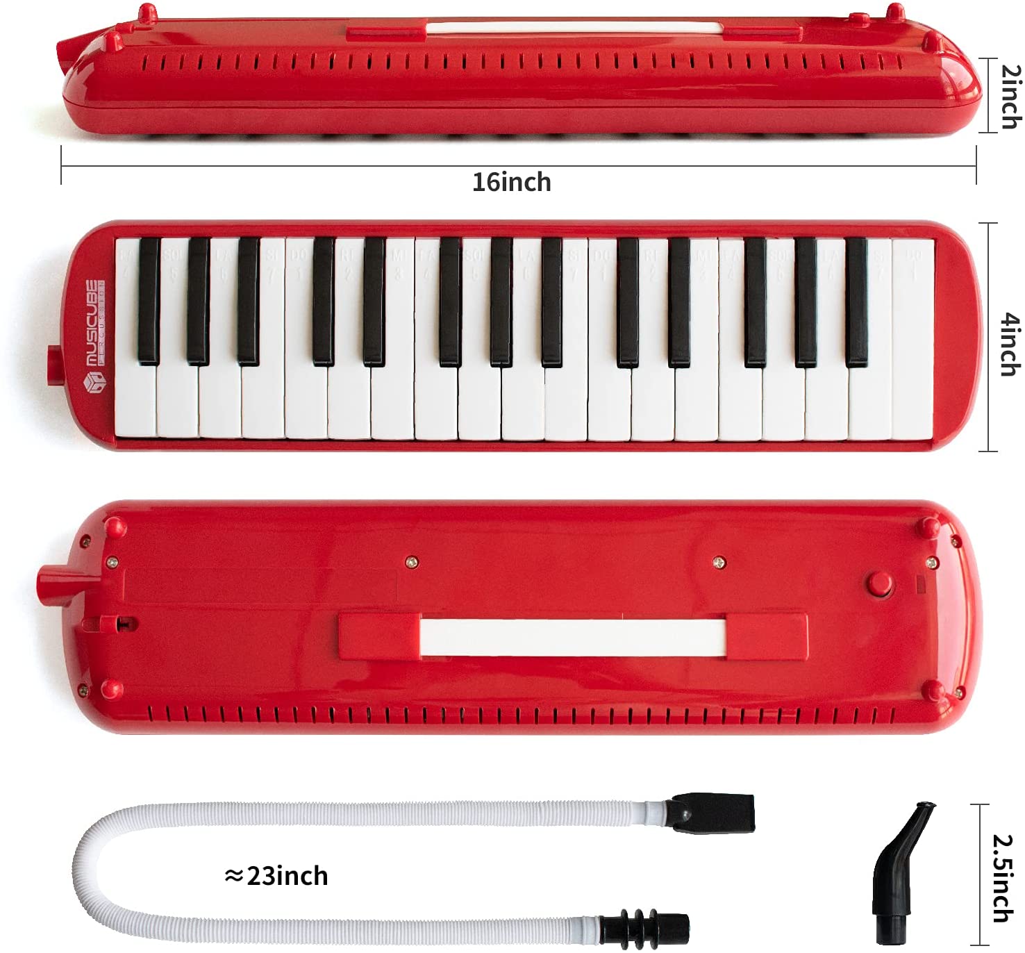 Melodica 32 Key Tube Mouth Organ