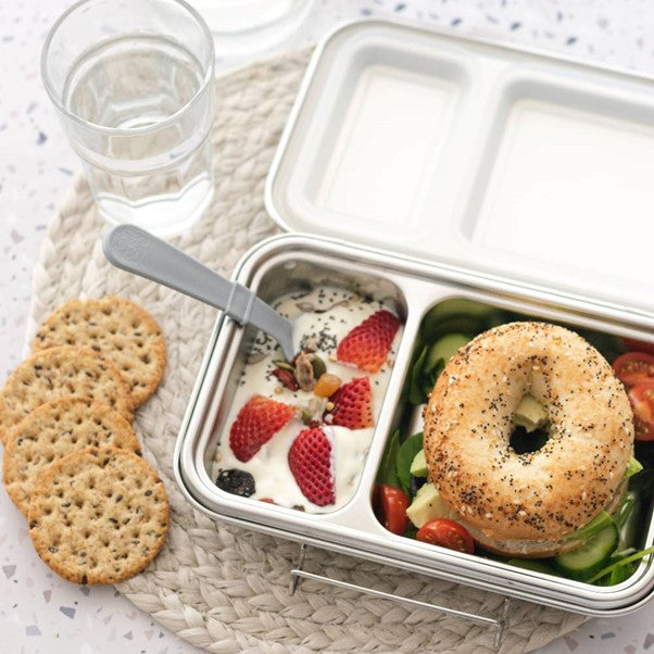 Nestling Stainless Steel DUO Bento Box | Leakproof