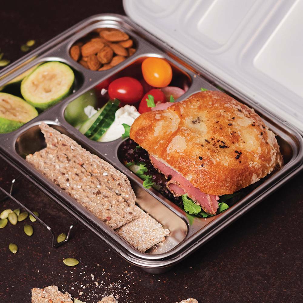 Nestling Stainless Steel ORIGINAL Bento Box | Leakproof