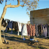 Slide n' Dry Pegless Clothesline - Orange - Australian Made