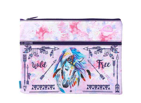 Spencil | A4 Twin Zip Pencil Case