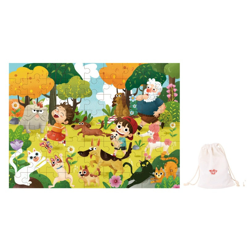 Tooky Toy Jigsaw Puzzle - 72 Pcs - Pet Park